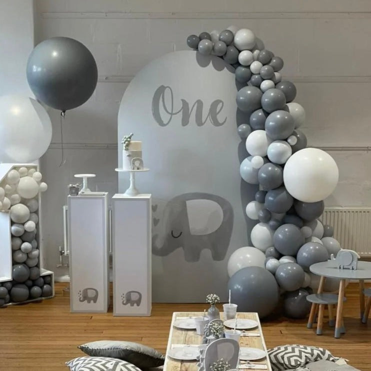 BESPOKE FREESTANDING ARCH BACKDROP littlepartyhireuk