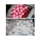 PINK LARGE BALL PIT WITH TWO SLIDES
