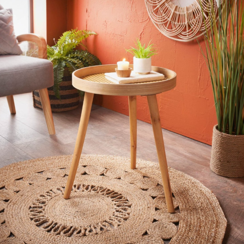 Round side table b&m deals