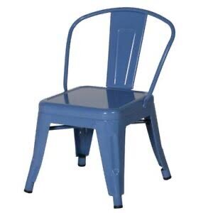Blue Tolix Chair
