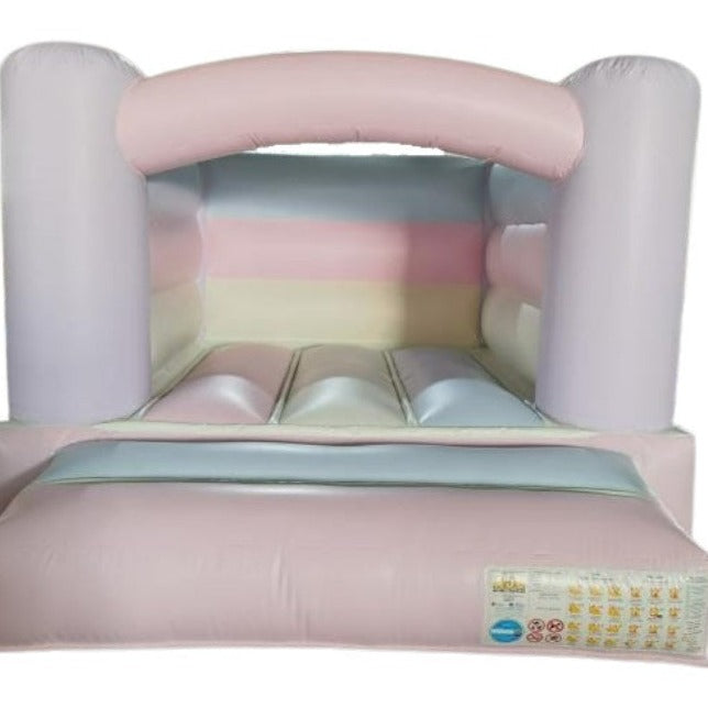 PASTEL RAINBOW BOUNCY CASTLE