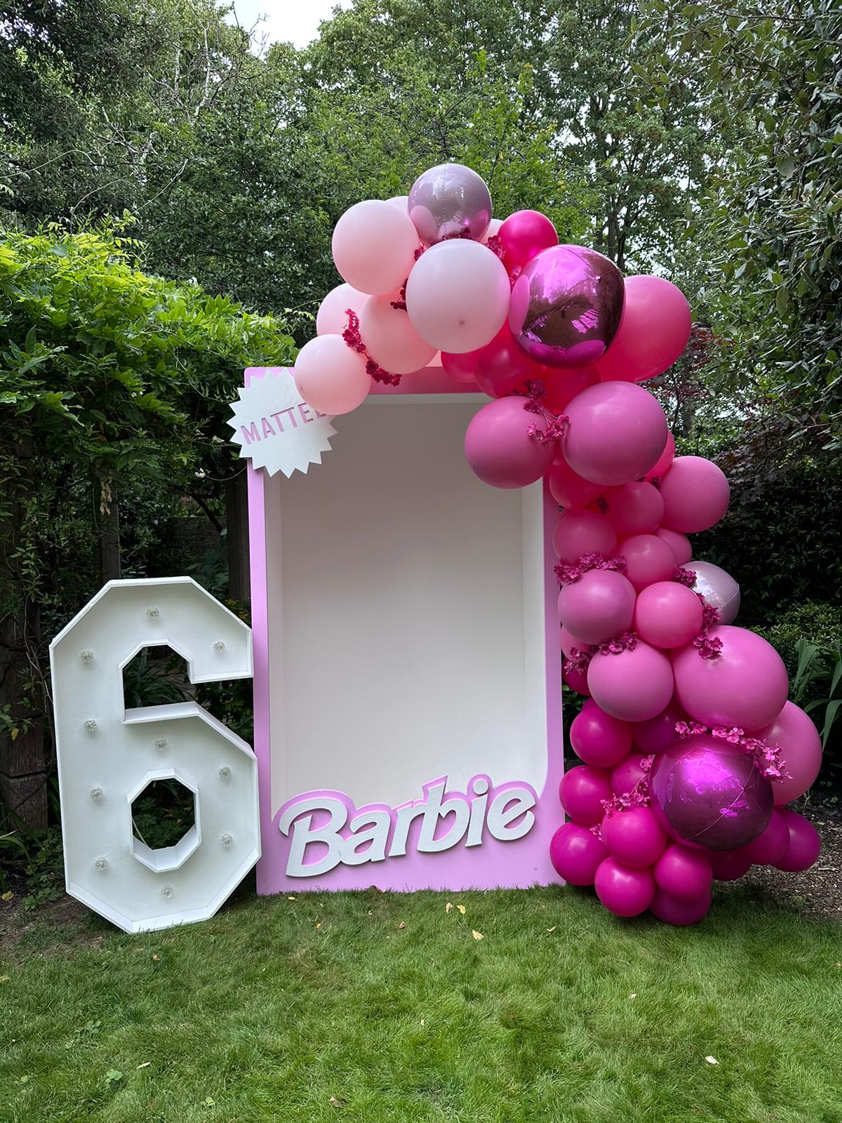 LIFE-SIZE PINK BARBIE BOX