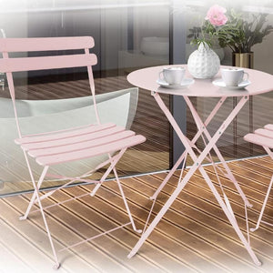 Pink Bistro Set