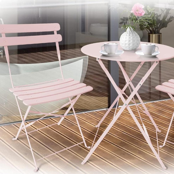 Pink Bistro Set