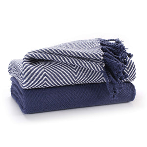 BLUE PICNIC BLANKETS/THROWS