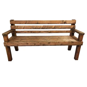 Wooden Bench 3 Seater