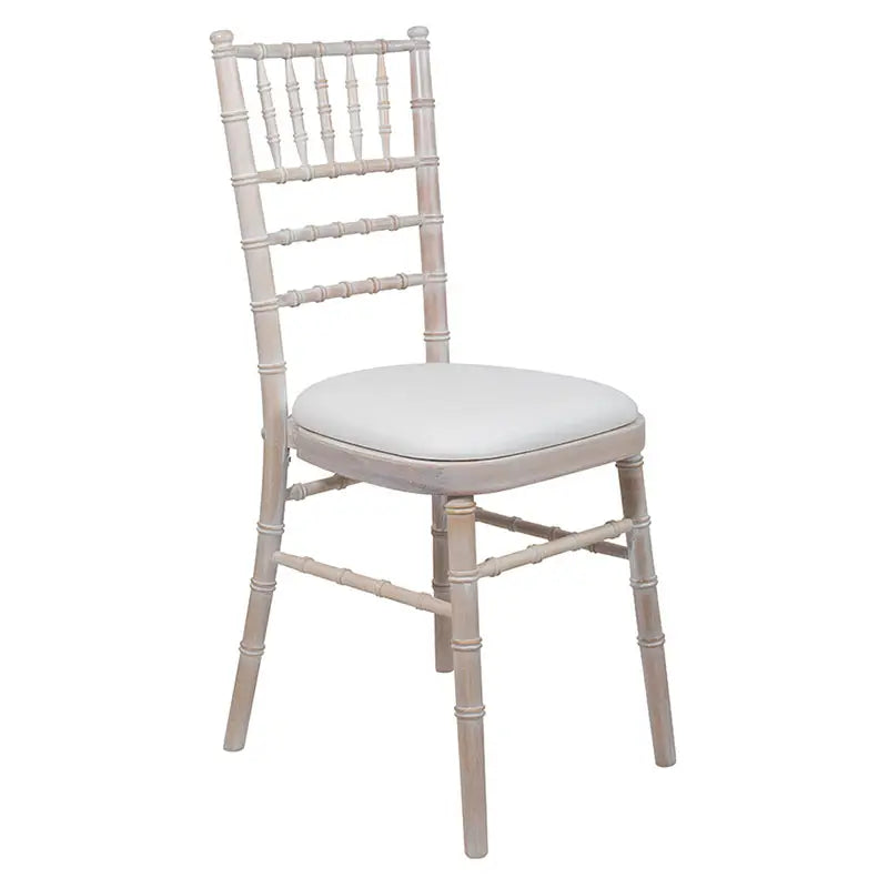 LIME WASH CHIAVARI ADULT CHAIR