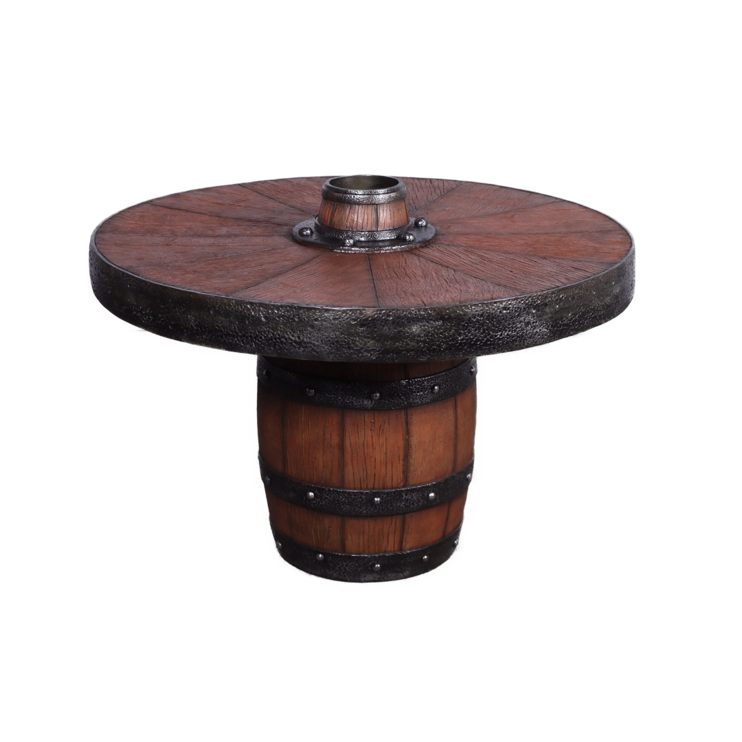PIRATE BARREL TABLE