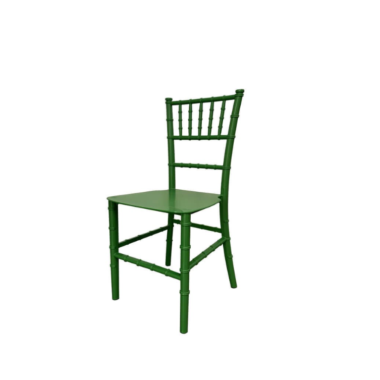 GREEN CHIAVARI PLASTIC CHILD CHAIR 5 PRONG
