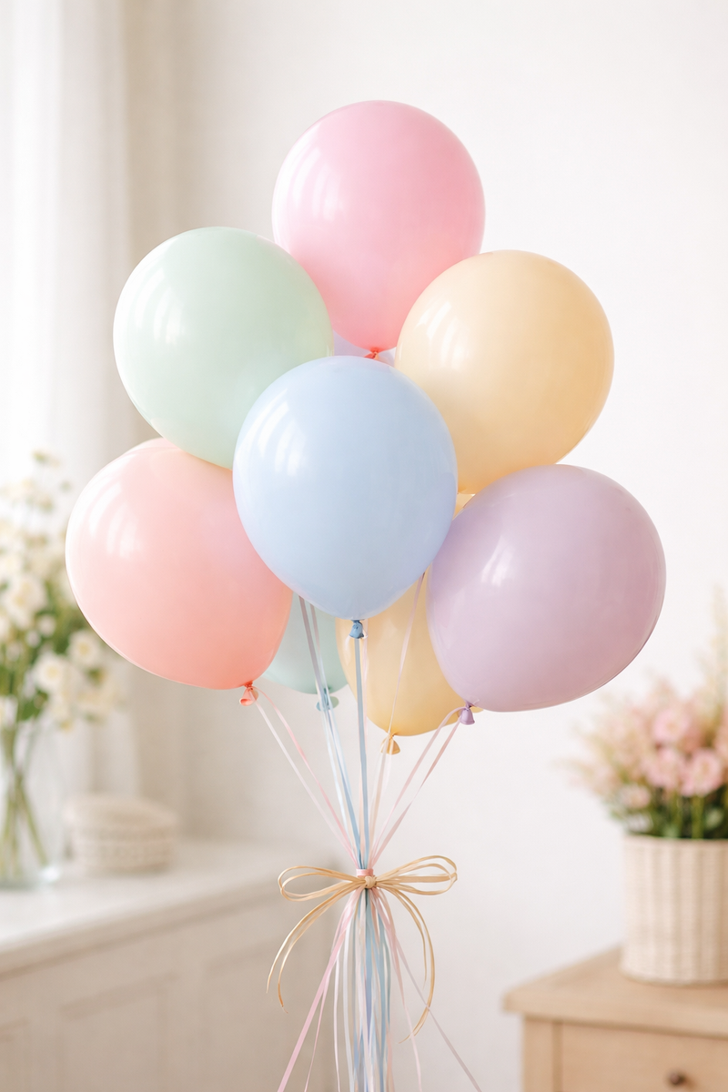 Helium Balloon Bouquets (Multiple Styles)