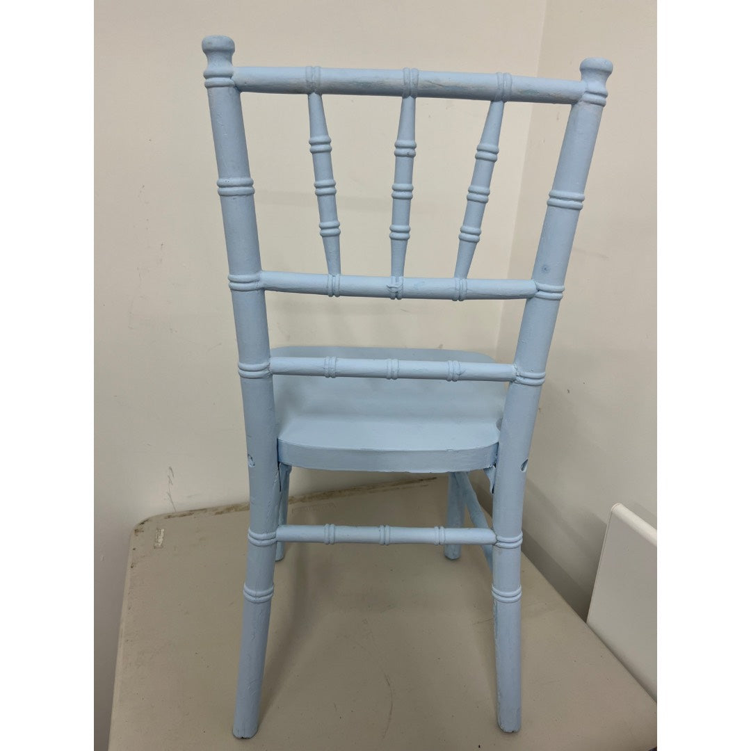 BLUE CHIAVARI CHILD CHAIR 3 PRONG