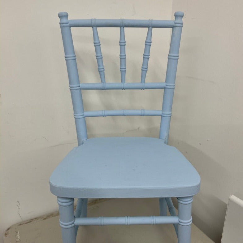 BLUE CHIAVARI CHILD CHAIR 3 PRONG