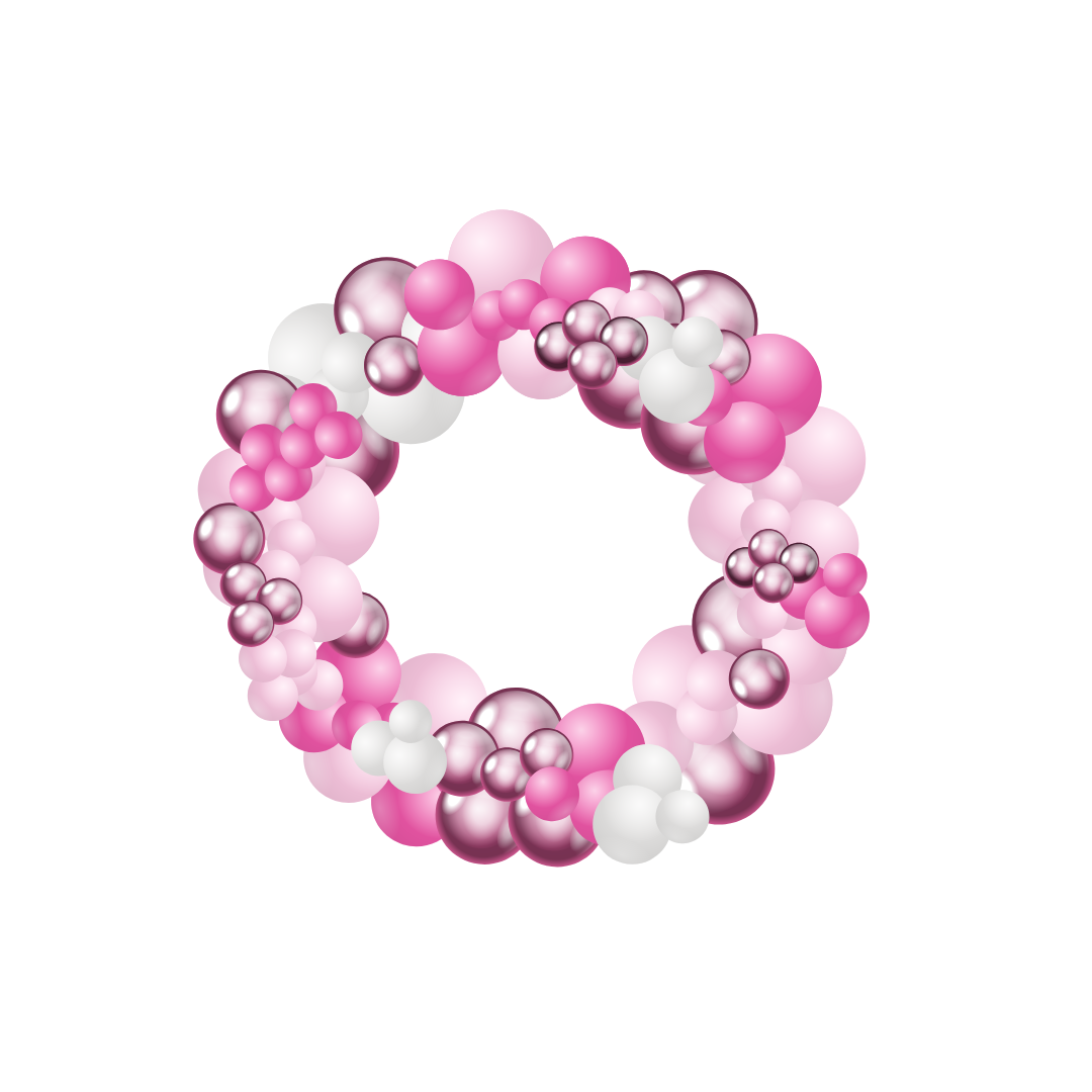 Balloon Full Circle Garland