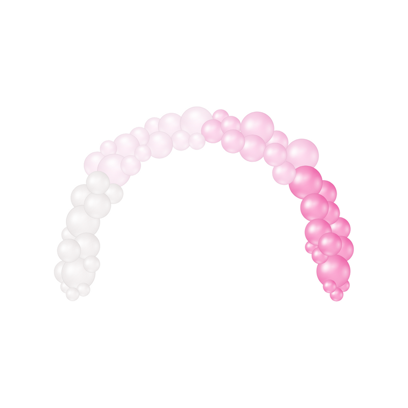 Balloon Gradient Arc Garland