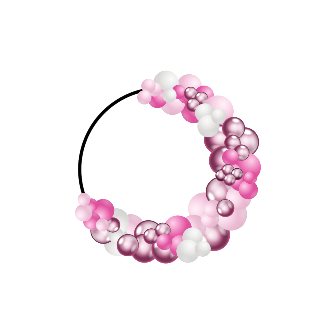 Balloon Half Circle Garland