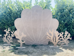 MDF Mermaid  SHELL