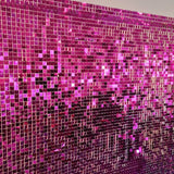 FUCHSIA PINK SEQUIN WALL