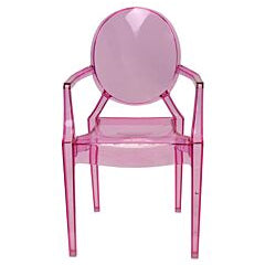 PINK LOUIS GHOST CHILD CHAIR