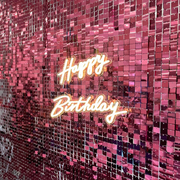PINK - GOLD - SILVER - SEQUIN WALL