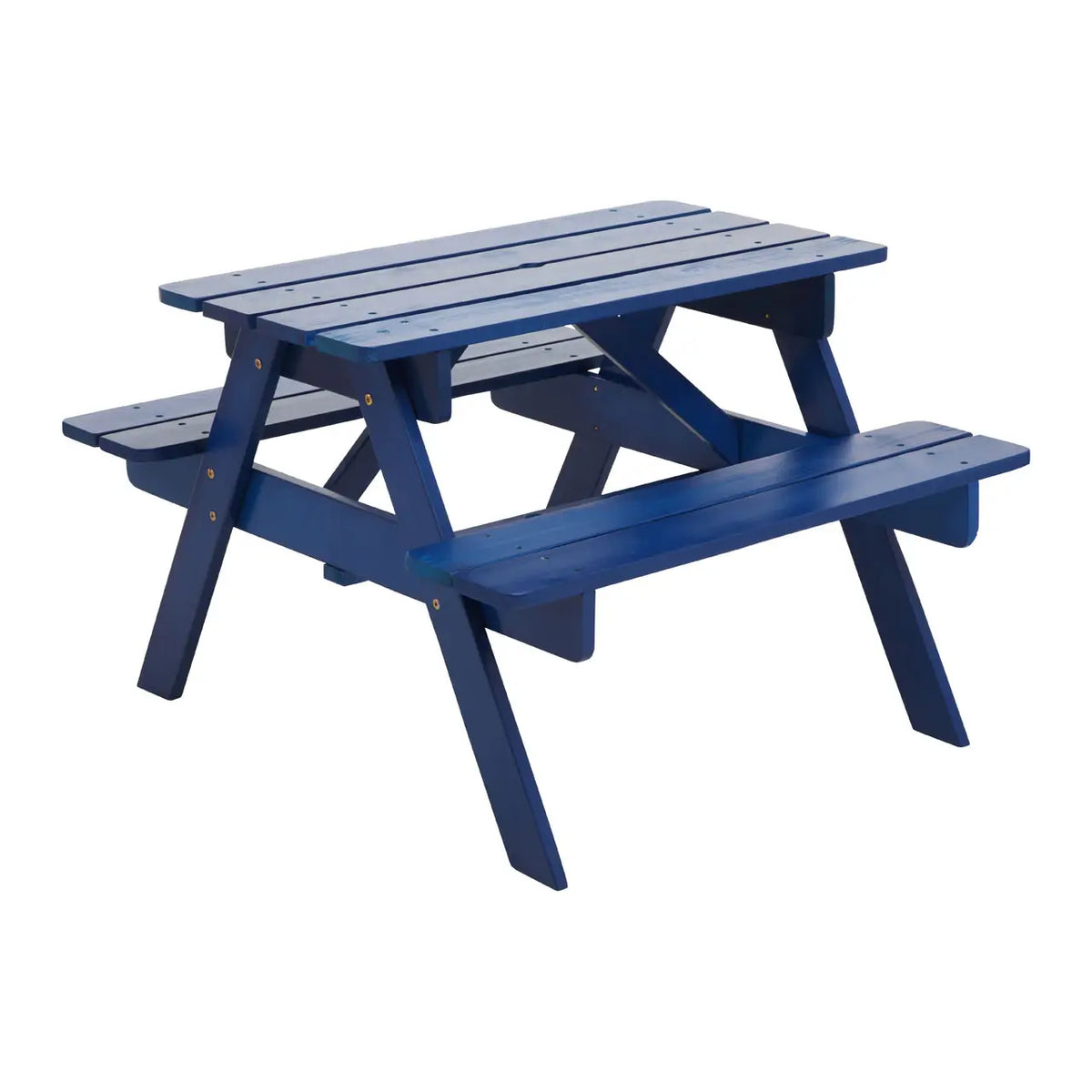 BLUE TODDLER PICNIC CHILD BENCH