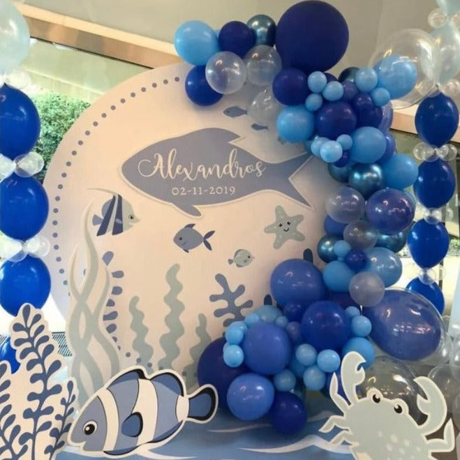 2M BESPOKE FREESTANDING CIRCULAR BACKDROP