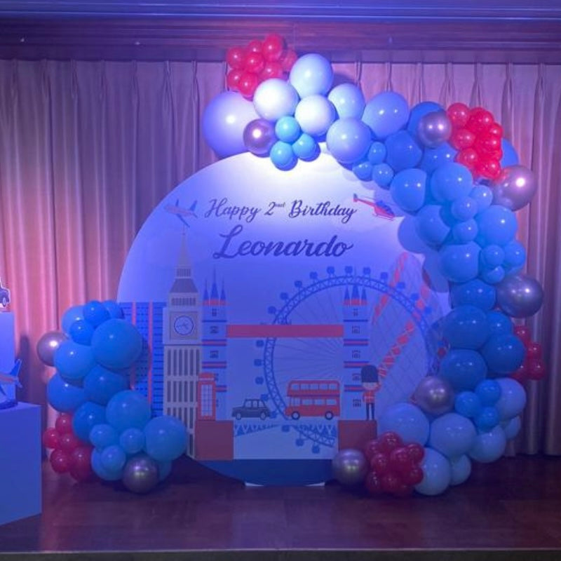1.8M BESPOKE FREESTANDING CIRCULAR BACKDROP