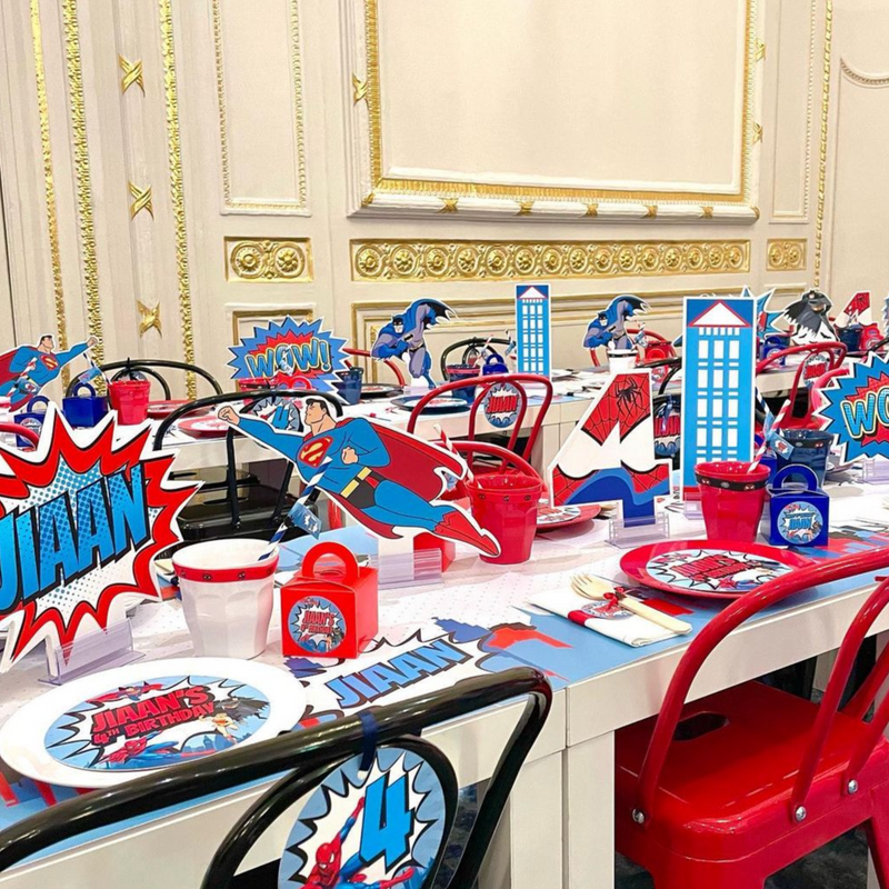 PERSONALISED FOAMEX TABLE CENTRES