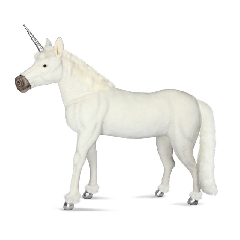 WHITE UNICORN - PLUSH