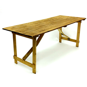 6FT RUSTIC TABLE