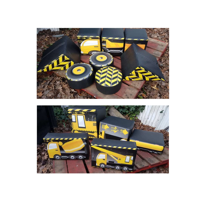 CONSTRUCTION THEMED PLAY SHAPES