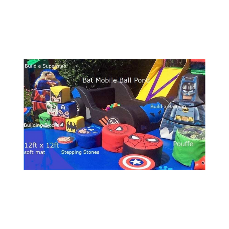 SUPERHERO THEMED SOFT PLAY