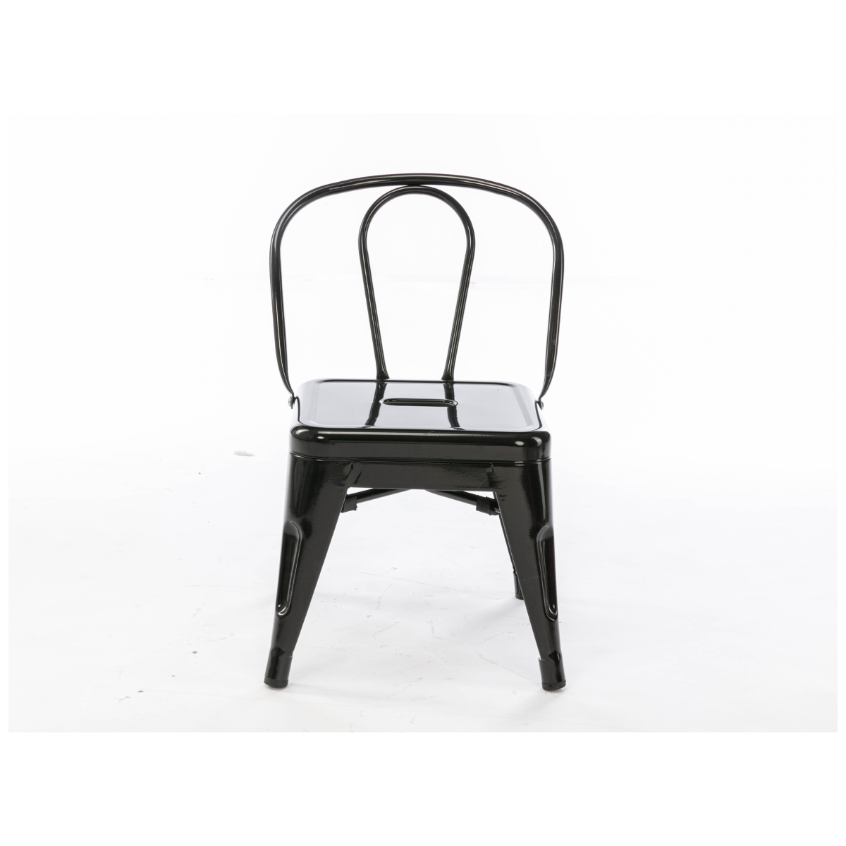 BLACK METAL TOLIX CHILD CHAIR