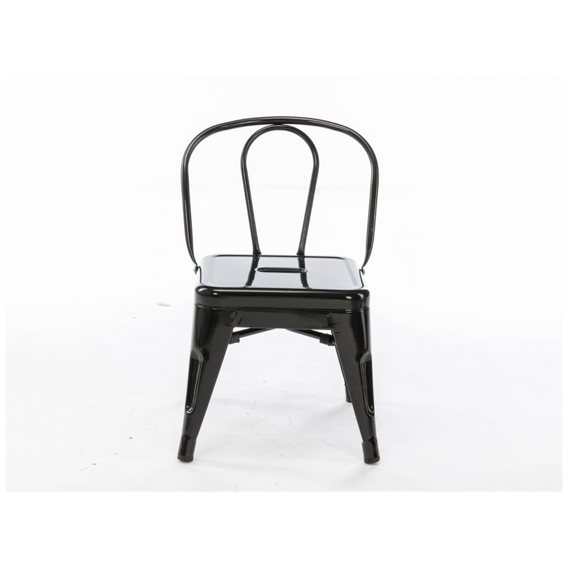 BLACK METAL TOLIX CHILD CHAIR