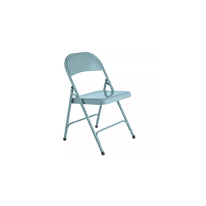 TURQUOISE FOLDING ADULT CHAIR