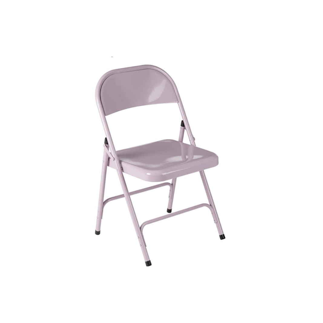 PINK FOLDING ADULT CHAIR