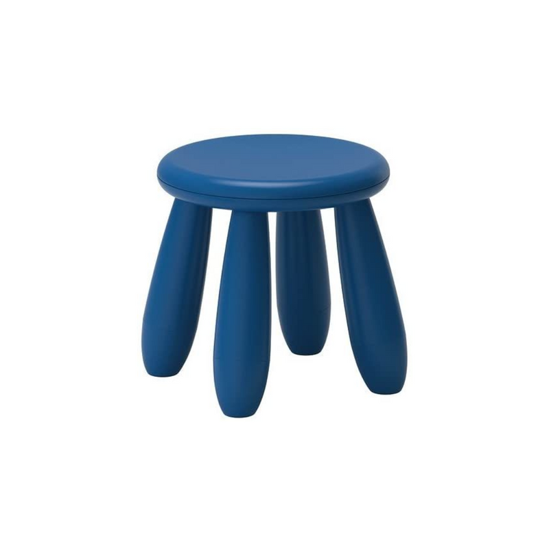 BLUE PLASTIC CHILD STOOL