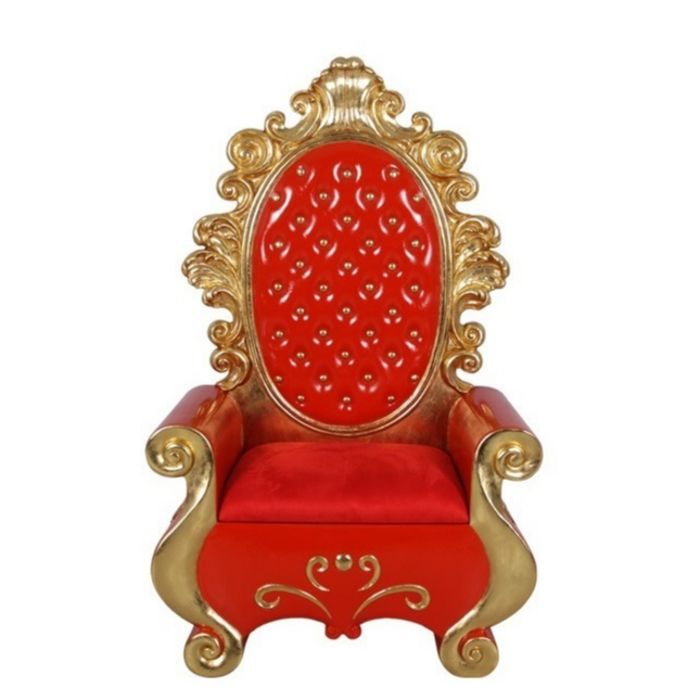 RED SANTA THRONE