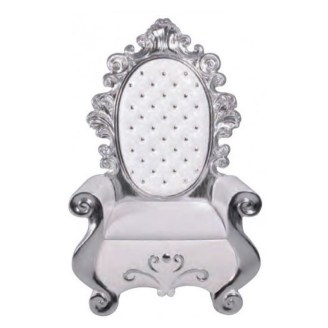 WHITE SANTA THRONE