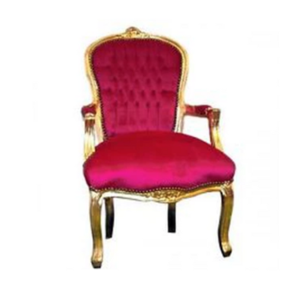 HOT PINK LOUIS CHAIR