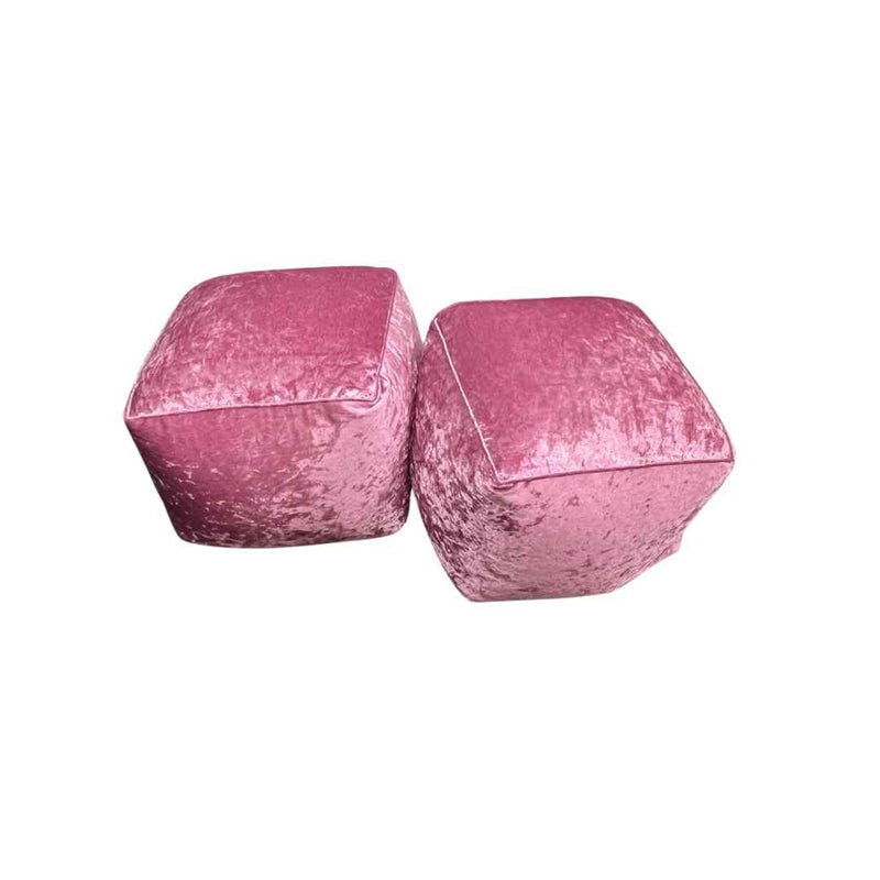 CHILD'S PINK CUBE SEAT