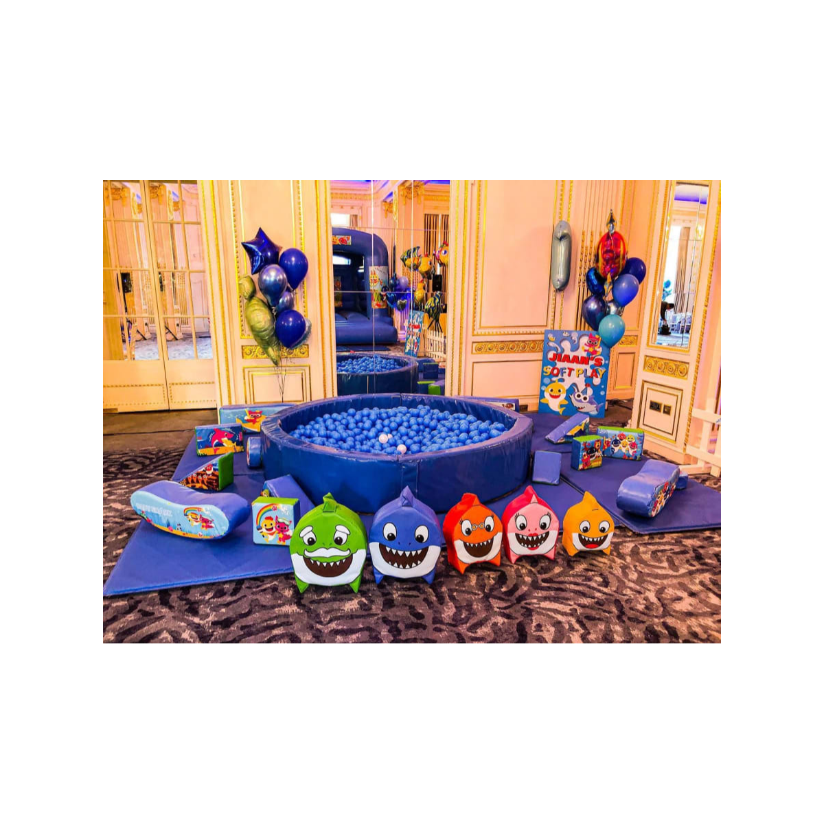 BABY SHARK THEMED SOFT PLAY SET