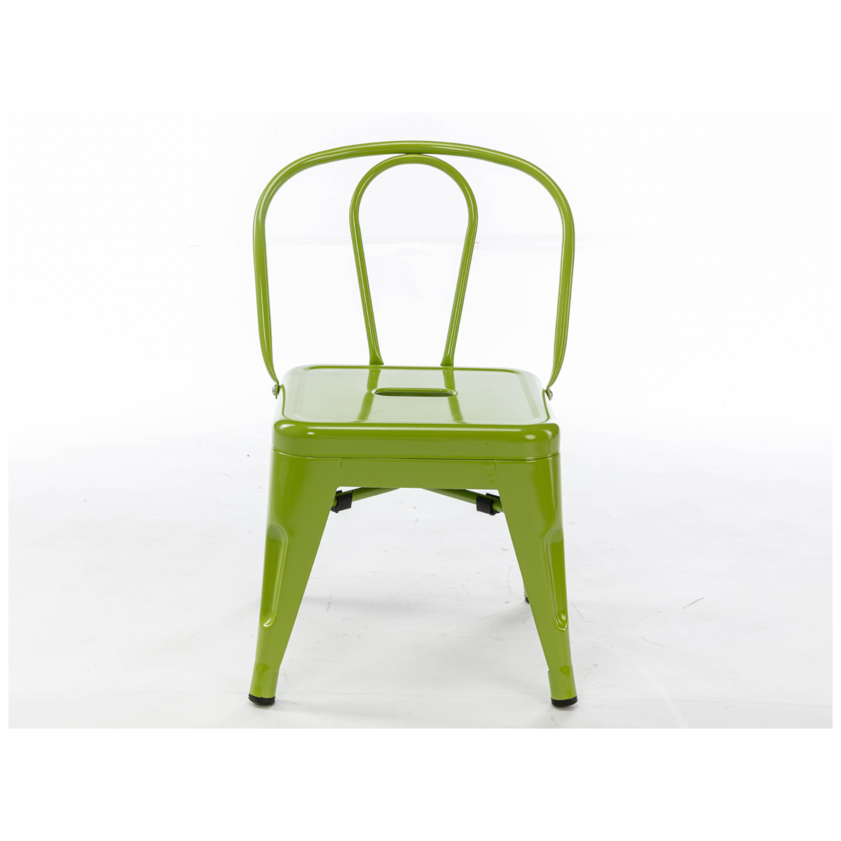 GREEN METAL TOLIX CHILD CHAIR