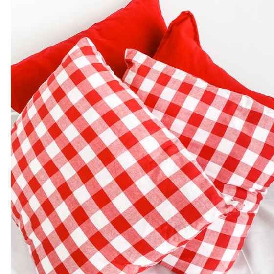 RED CUSHIONS