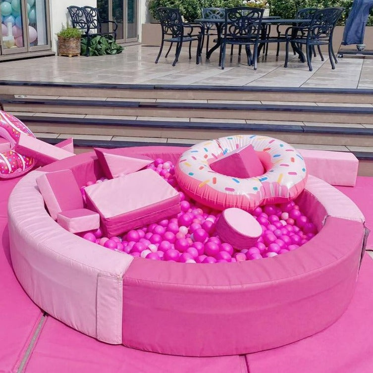 PINK SOFT PLAY SET
