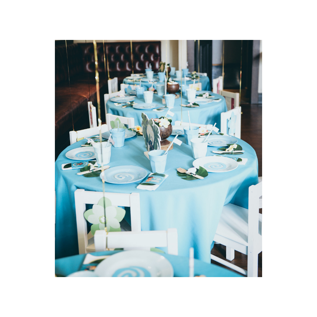 CHILDS TEA TABLE DECOR PACKAGE PREMIUM - PRICES FROM