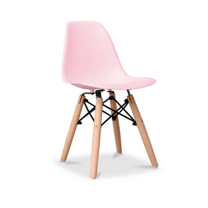 PINK EAMES STYLE CHILD CHAIR