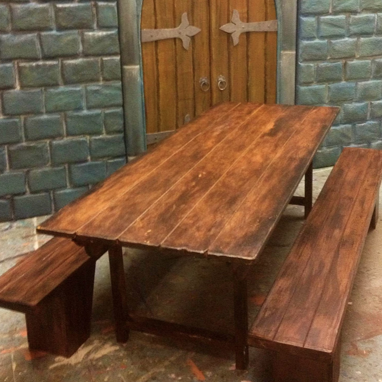 RUSTIC BENCHES