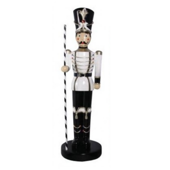 TOY SOLDIER WITH BATON 6.5FT FIGURE