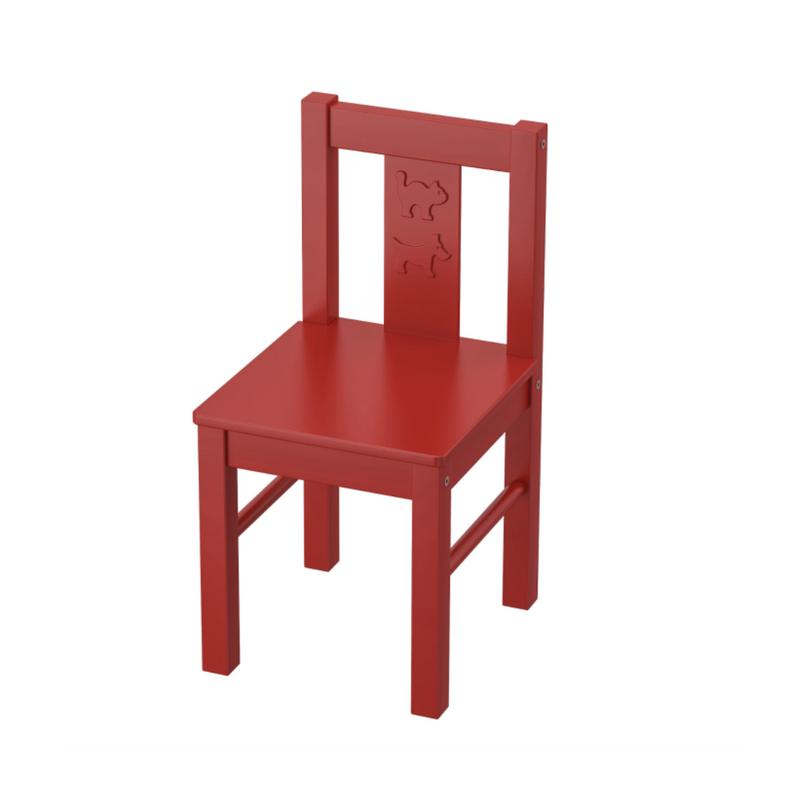 RED STANDARD CHILD CHAIR