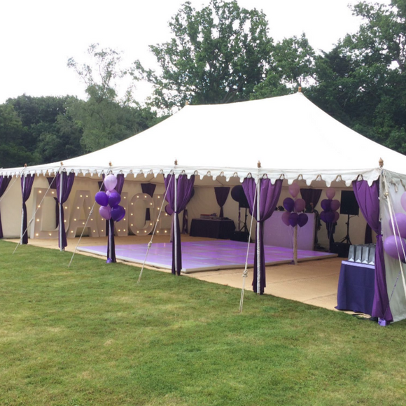 LARGE TENTS & MARQUEES